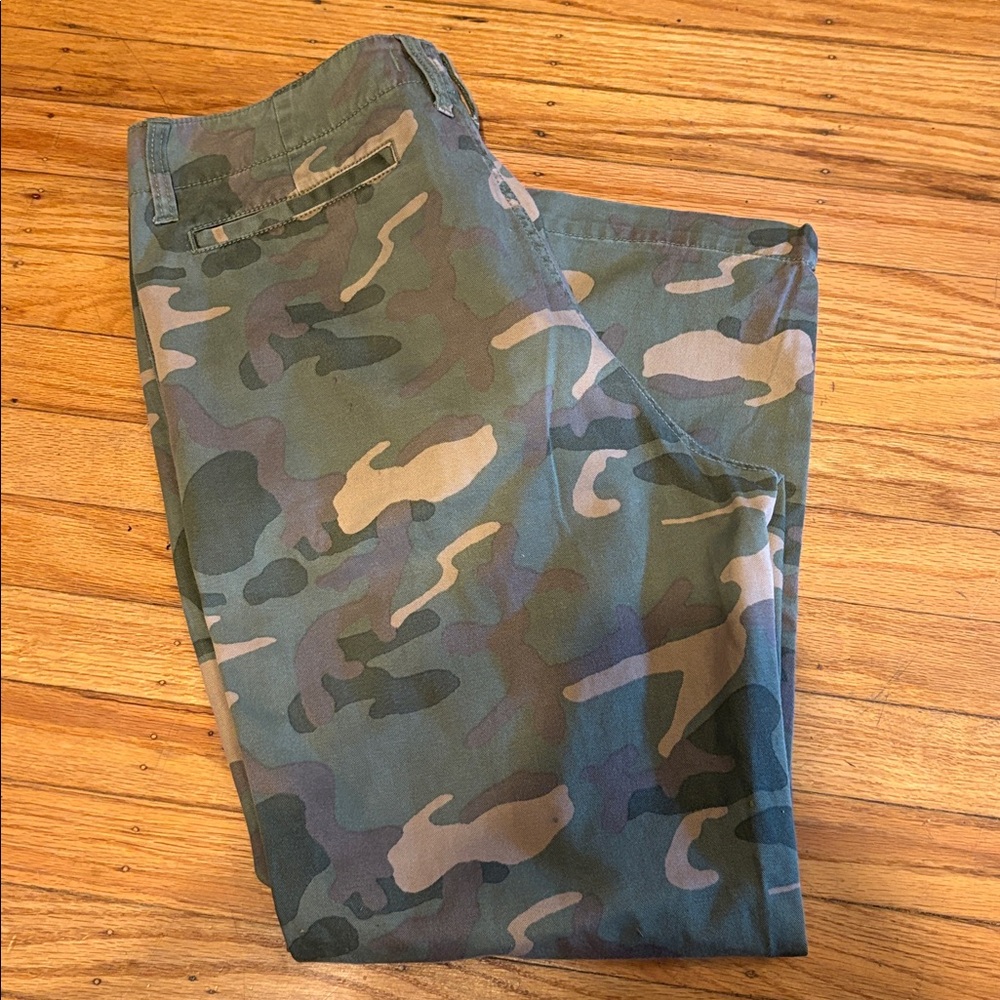 Madewell Rivington Ankle Camouflage Pants - Picture 6 of 6